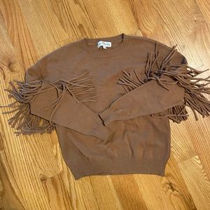 Fringe sweater